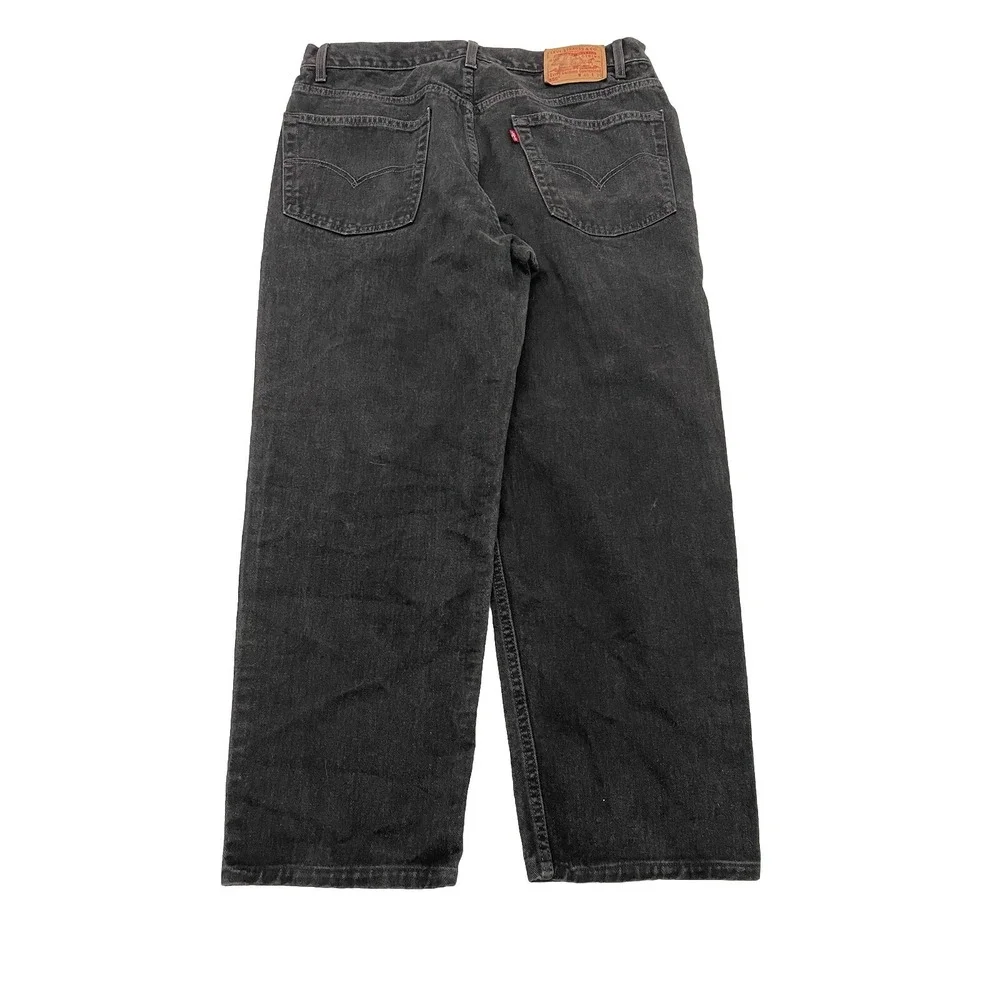 Vintage Levis Men's‎ 550 Denim Jeans 40x30 Black Made in USA 90s